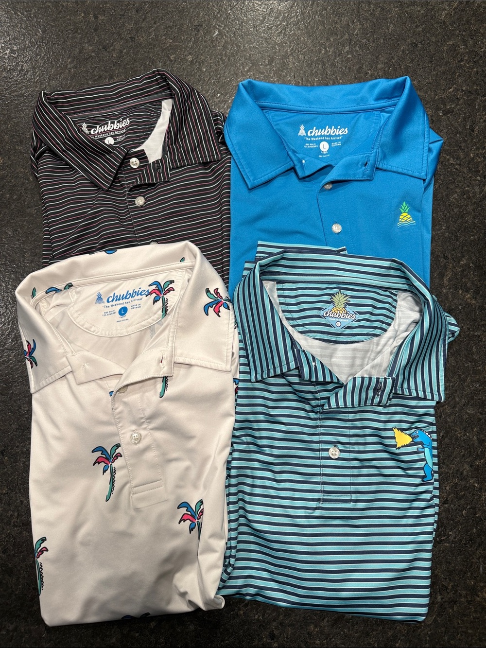 Chubbies Performance Polos